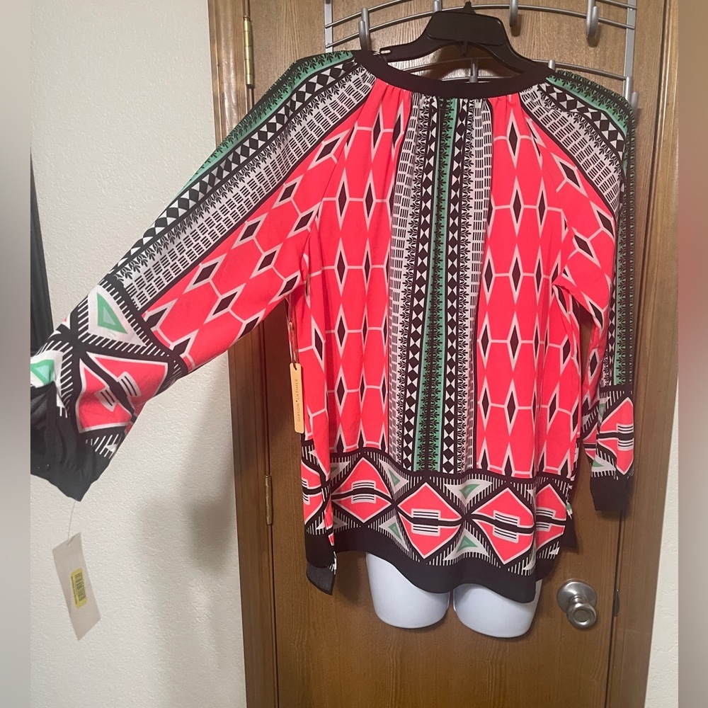 Gibson Latimer plus size blouse-1X NWT - Picture 3 of 7
